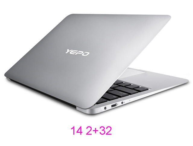 YEPO 14 inch laptop RAM 2GB ROM 32GB 64/96GB Storage computer ultrabook Bluetooth Intel Bay Trail notebook 4.0 Camera a laptop