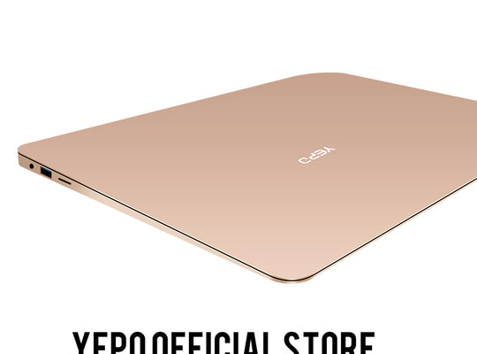 YEPO 737A laptop Apollo 13.3 inch Laptop Intel Celeron N3450 Notebook gold/grey colour 6GB RAM 64GB eMMC or 128GB SSD 192GB SSD