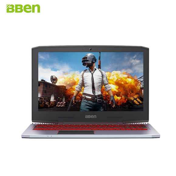 BBEN G16 15.6'' IPS Laptop 32GB RAM 512GB SSD 2TB HDD Win10 Nvidia GTX1060 Intel i7 7700HQ RGB Backlit Keyboard Gaming Computer