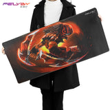 FELYBY thick comfortable natural rubber waterproof  mouse pad laptop mouse mat gaming CS gaming mouse  pad to Dote2