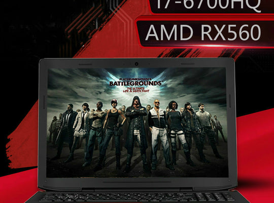 ENZ X36 Laptop Gaming 15.6 inch Ultrabook Notebook Computer I7-6700HQ AMD RX560 1920*1080 Backlit Keyboard 4G RAM+120GB SSD