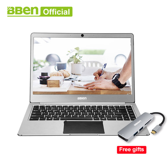 Bben laptop Netbook Intel celeron N3450 14.1 inch tablet pc Windows 10 Home 4GB/64GB EMMC Quad Core windows tablet