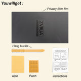 14 inch (310mm*174mm) Privacy Filter For 16:9 Laptop Notebook Anti-glare Screen protector Protective film Assessory