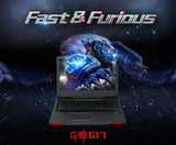 Bben 17.3" G17 Win10 Laptop Gaming Computer I7-7700HQ CPU NVIDIA GTX1060 6GB GDRR5 Vedio Card 32G Ram SSD/HDD WIFI BT4.0 RJ45