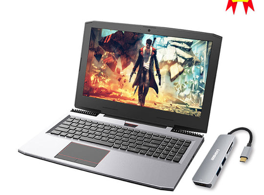 BBEN G16 Gaming Laptops Pro Windows10 computers 15.6" GTX1060 Intel Core i7 7700HQ DDR4 8G/16G/32G RAM 256G/512G SSD,1TB/2TB HDD