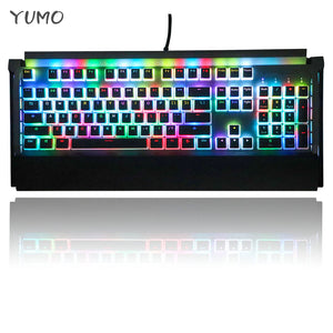 Backlit Mechanical Keyboard Translucent Keycap Thick PBT OEM Profile 108Key Double-Skin Gaming Keyboard Keycap For MX Switches