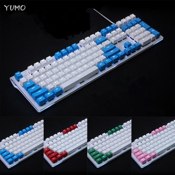 Backlit 108 ANSI ISO K70 layout Thick PBT Keycap Double shot Keycaps For OEM Cherry MX Switches Mechanical Gaming Keyboard